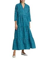 Bimpe Printed Tiered Maxi Dress