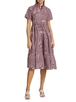 Olori Cotton Seed Midi-Dress