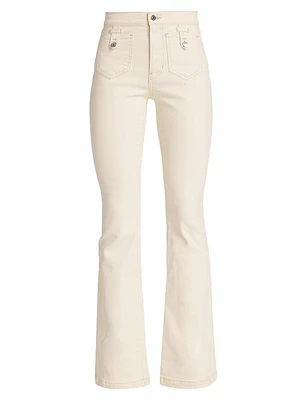 Beverly High-Rise Flared Jeans