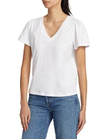 Posey Heathered Cotton Tee