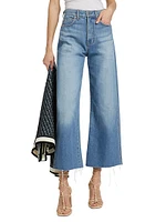 Taylor High-Rise Wide Crop Jeans