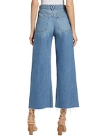 Taylor High-Rise Wide Crop Jeans