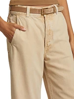 Beverly Cotton-Blend Wide-Leg Jeans