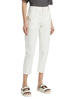 Leah Cotton Sateen Cargo Pants