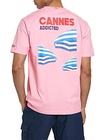 Cannes Addicted Graphic T-Shirt