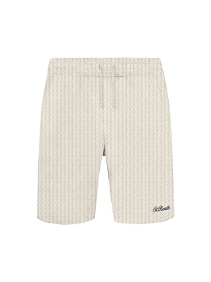 Randle Cotton Waffle-Knit Shorts