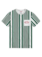 Ecstasea Striped Linen T-Shirt