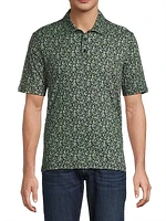 Leaf Print Cotton Shirt