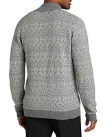 COLLECTION Diamond-Print Quarter-Zip