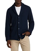 COLLECTION Cotton-Wool Shawl Cardigan