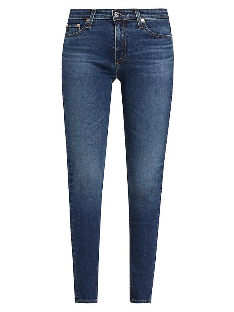 Hi-Rise Skin Stretch Skinny Jeans