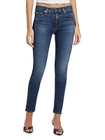 Hi-Rise Skin Stretch Skinny Jeans