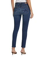 Hi-Rise Skin Stretch Skinny Jeans