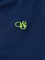 Little Boy's & Boy's Logo Cotton Polo Shirt