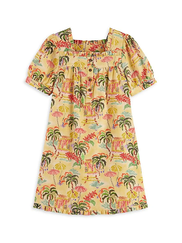 Little Girl's & Tropical Dress