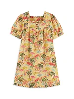 Little Girl's & Tropical Dress