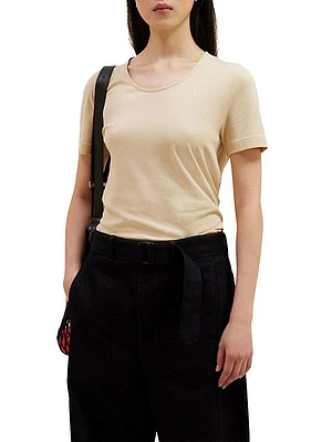 Twisted Cotton T-Shirt