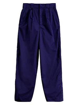 High-Rise Pleated Wide-Leg Pants