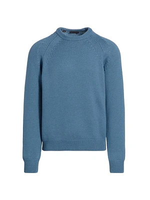 COLLECTION Cable Arm Stitch Crewneck