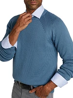 COLLECTION Cable Arm Stitch Crewneck