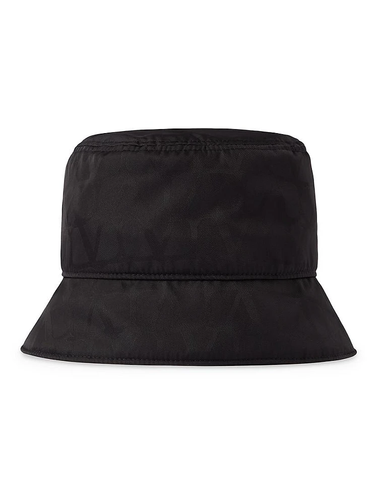 Toile Iconography Reversible Nylon Bucket Hat