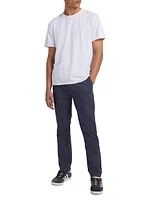 Adrien Slim Stretch Cotton Chino Pants