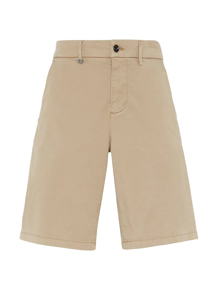 Slimmy Cotton Chino Shorts