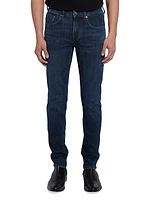 Slimmy Cotton-Blend Tapered Jeans