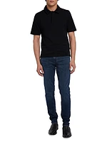 Slimmy Cotton-Blend Tapered Jeans