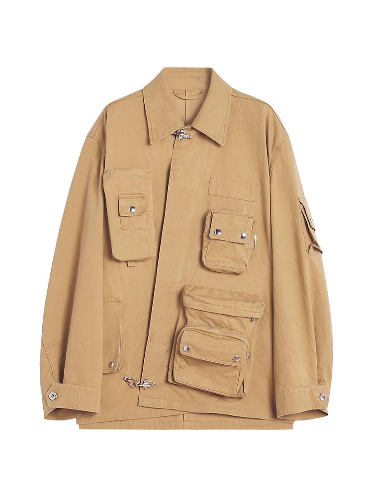 Lanvin Lab x Future Crossed Front Utility Jacket