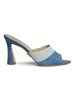 Thora 85MM Denim Mules