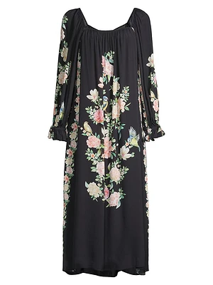 Byrdie Floral Midi Dress