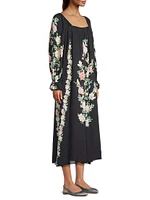 Byrdie Floral Midi Dress