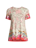 The Janie Favorite Floral Short-Sleeve T-Shirt