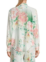 Ruksana Floral Silk Shirt