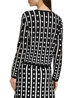 The Ari Polka Dot Cardigan