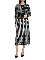 The Ari Polka Dot Cardigan