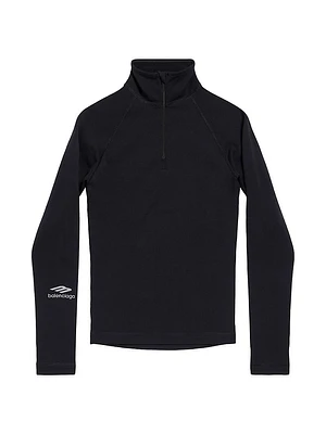 Skiwear - 3B Sports Icon Half Zip Fitted Top