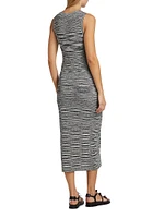 Priscilla Knit Sleeveless Midi-Dress