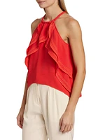 Ola Halterneck Sleeveless Top