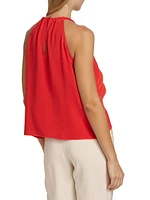 Ola Halterneck Sleeveless Top