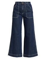 Theodora High-Rise Cropped Jeans