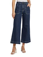 Theodora High-Rise Cropped Jeans