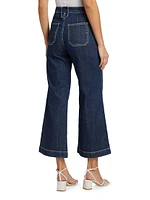 Theodora High-Rise Cropped Jeans