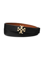 Leather Logo Belt