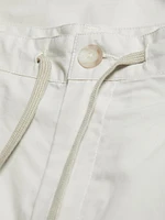 Raw Studio Pleated Cotton Shorts