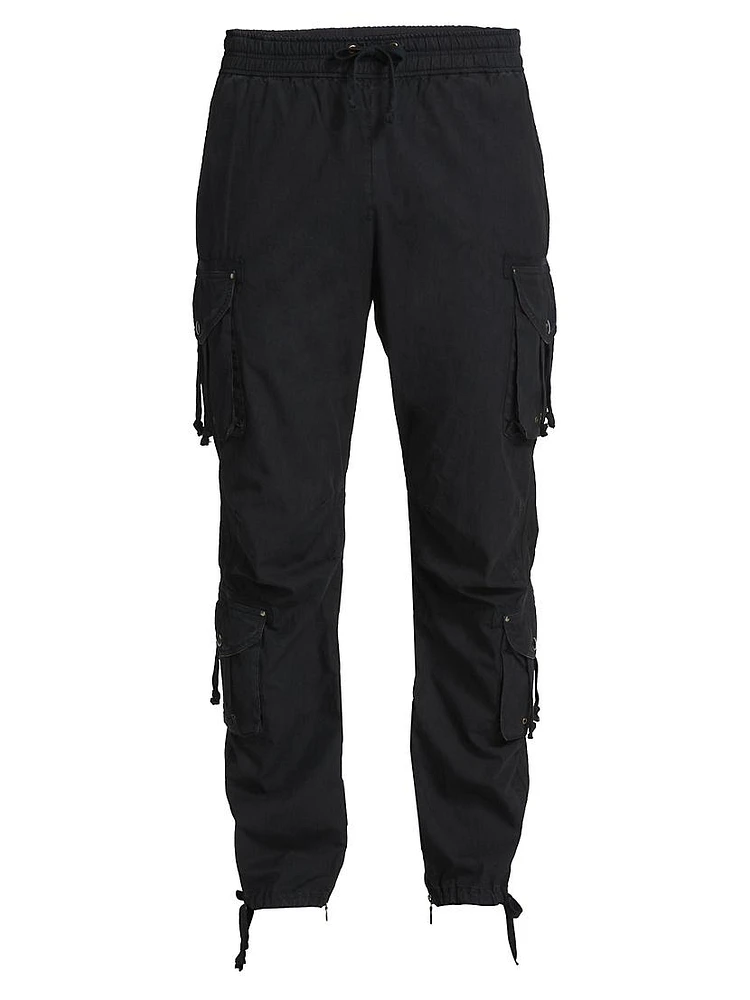 Deck Cotton Drawstring Cargo Pants