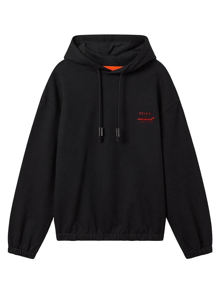 Reiss x McLaren F1 Team Jools Logo Hoodie