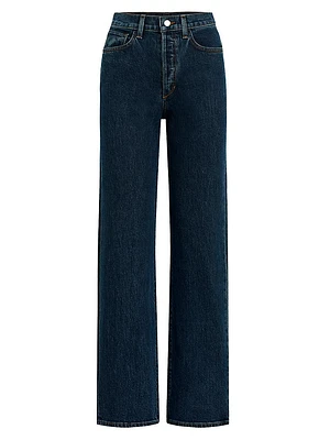 The Margot High-Rise Straight-Leg Jeans