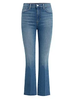 The Callie Boot Cut Crop Jeans